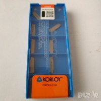 Стругарски пластини KORLOY MGMN200-G Carbide Inserts Blades - 10 броя, снимка 1 - Други инструменти - 39377672