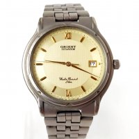 Orient Titanium Ориент - аналогов мъжки часовник, снимка 1 - Мъжки - 38646162
