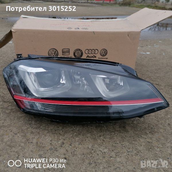 Фар десен за VW ГОЛФ 7-GTI,2013-17г., снимка 1