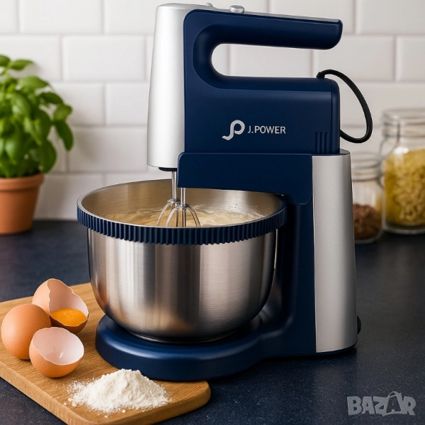 ръчен миксер с купа, снимка 1