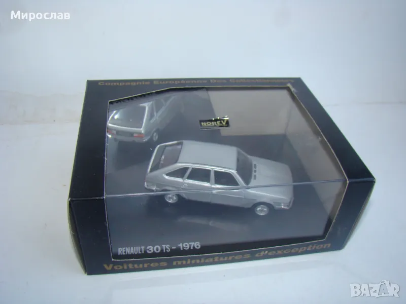 NOREV 1/43 RENAULT 30 1976 ИГРАЧКА КОЛИЧКА МОДЕЛ, снимка 1