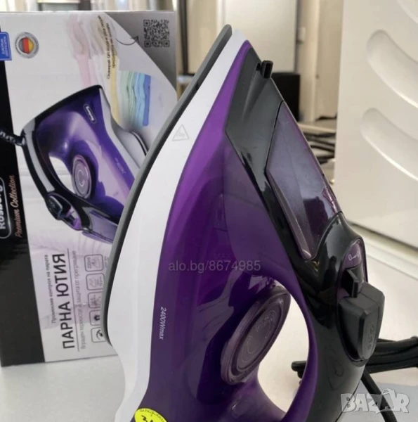 Ютия Voltz, 3200W, 350мл., Керамична плоча, LED дисплей, снимка 1