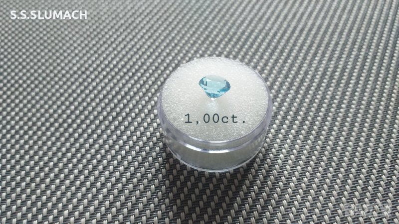  Син топаз 1,00ct., снимка 1