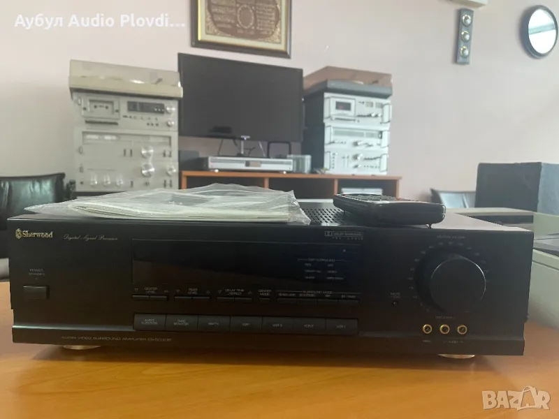 SHERWOOD ES-5030R DSP A/V SURROUND AMPLIFIER-SWISS, снимка 1