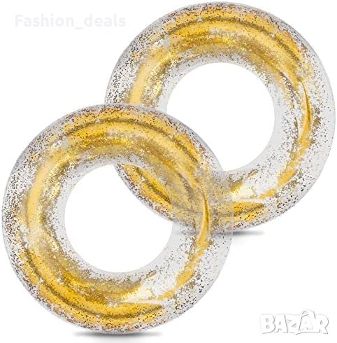 Нови 2 броя Водна играчка за възрастни Деца Пояс басейн море Плувка, снимка 1