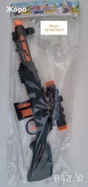 Детски автомат М16 с звук и светлина в торбичка КН1473, снимка 1