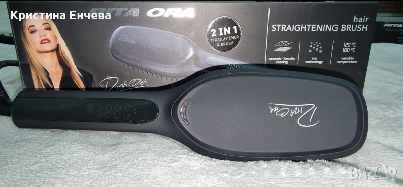 Четка за изправяне на коса Rita Ora, снимка 1