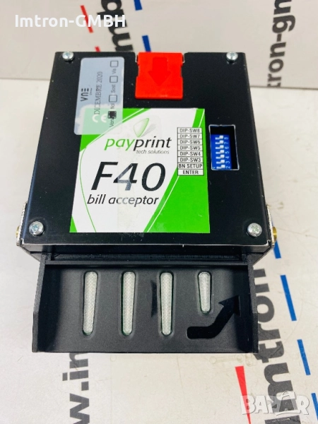 Банкнотник валидатор за банкноти  PayPrint F40  CCTALKUSBParallel Host/VMCCodifiedImpulseMDB/ICP , снимка 1