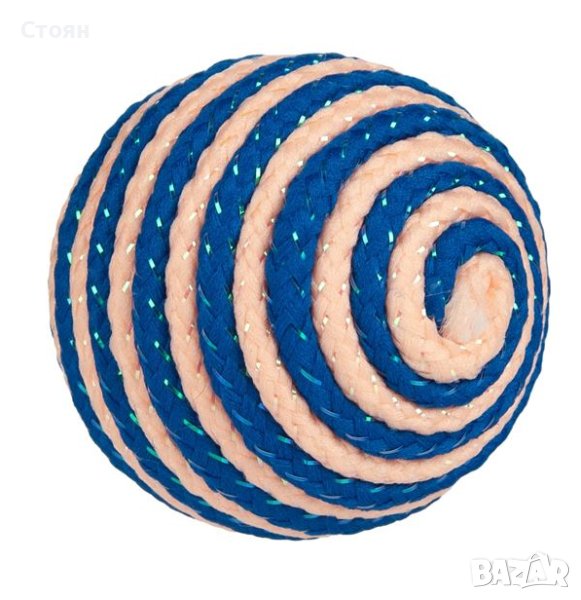 Играчка за котка Топка Въже 4 см, снимка 1