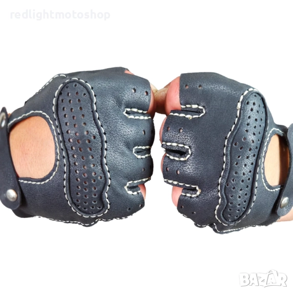 Ръкавици без пръсти – Red Light Custom (XL), снимка 1