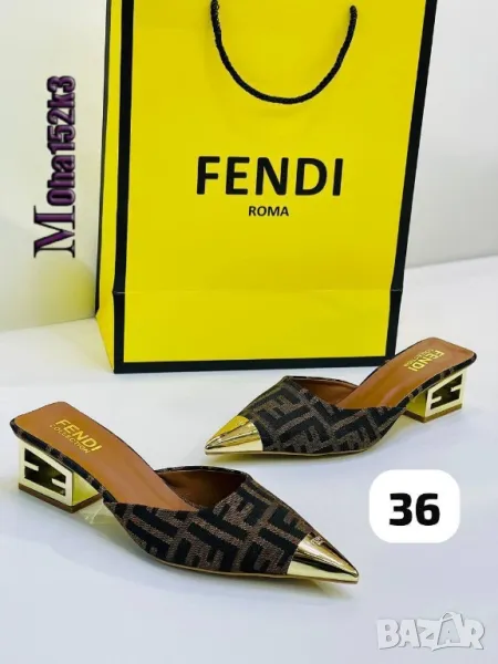 обувки на ток fendi , снимка 1