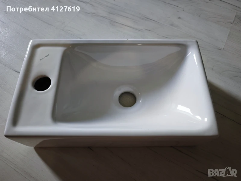 Мивка за баня с размери 43 х 23 х 12 см., снимка 1