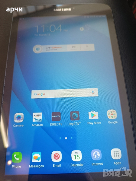 Таблети Samsung Galaxy Tab E 8.0  E SM-T377 16GB sim card slot GSM Unlocked 4G kindle amazon, снимка 1