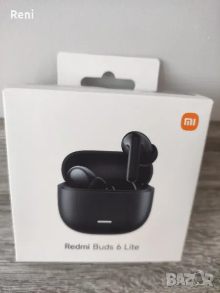 True wireless слушалки XIAOMI REDMI BUDS 6 LITE BLACK БЕЗЖИЧНА ВРЪЗКА, BLACK, снимка 1