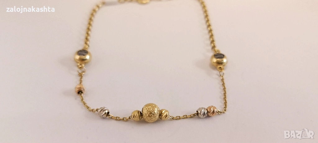 Нова-Златна гривна-2,60гр/14кр, снимка 1