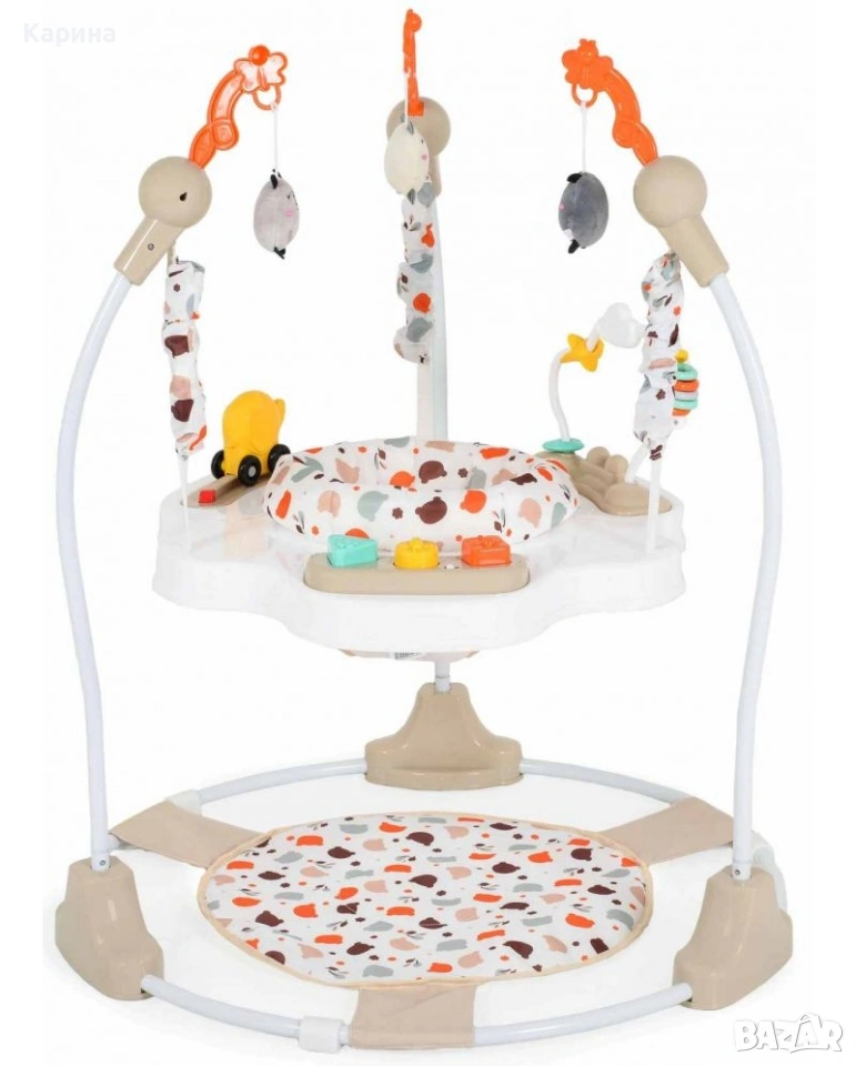 Детско бънджи Moni - Magic Fun, Бежово, снимка 1