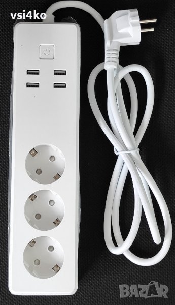 Смарт Wi-Fi разклонител 7 в 1, снимка 1