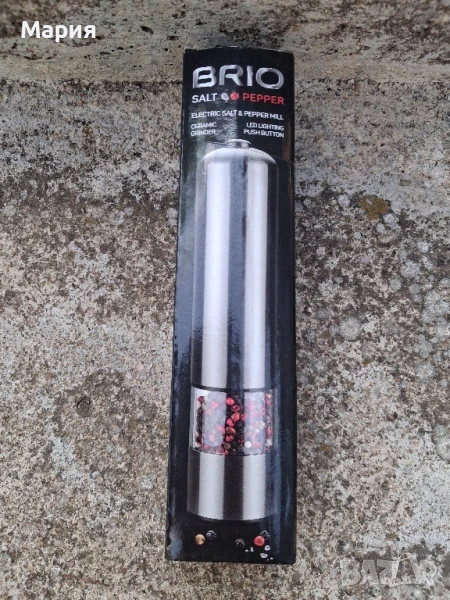 Ново! Електрическа мелничка за сол и пипер, снимка 1
