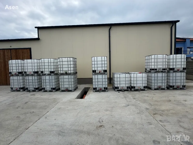 Бидони бидон цистерни 1000л 1тон   за напояване , снимка 1