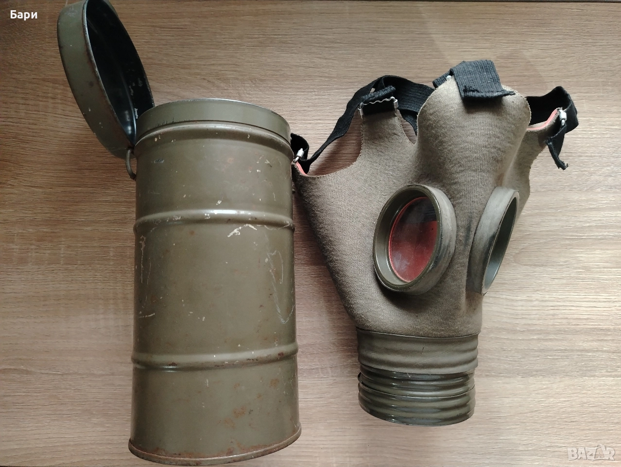 Стар противогаз от Финландия 1931г., снимка 1