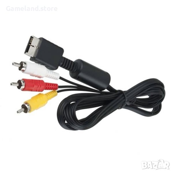 кабел AV PS1 PS2 PS3 PlayStation - 60005, снимка 1