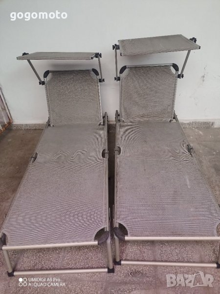Сгъваемо легло креват шезлонг алуминиево, Сгъваемо легло, походно,туристическо олекотено,алуминиево, снимка 1