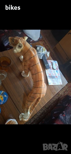 Порцеланова статуетка на тигър, снимка 1