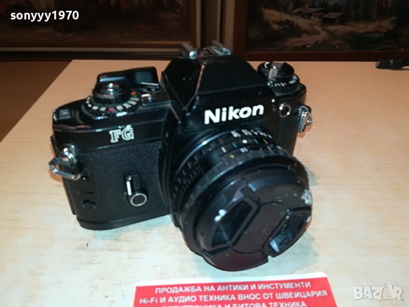 NIKON FG-MADE IN JAPAN-ВНОС FRANCE 2905222039, снимка 1