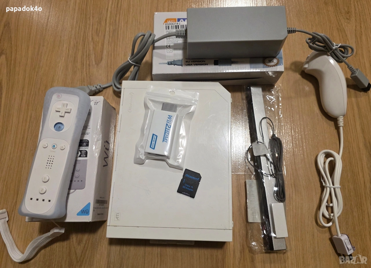 Пълен комплект Wii + 21 игри и аксесоари , снимка 1