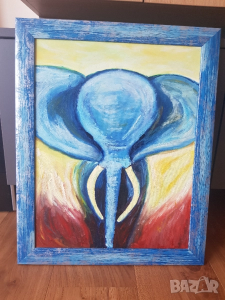 Картина масло в рамка, снимка 1