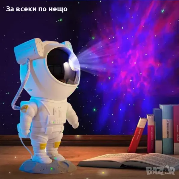 КосмонавтАстронавт 3D проектор детска лампаЕднорог проектор, снимка 1