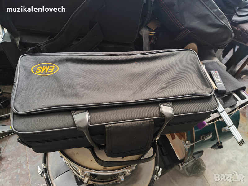 EMS Стандартен твърд куфар за тромпет - втора употреба /отличен/, снимка 1