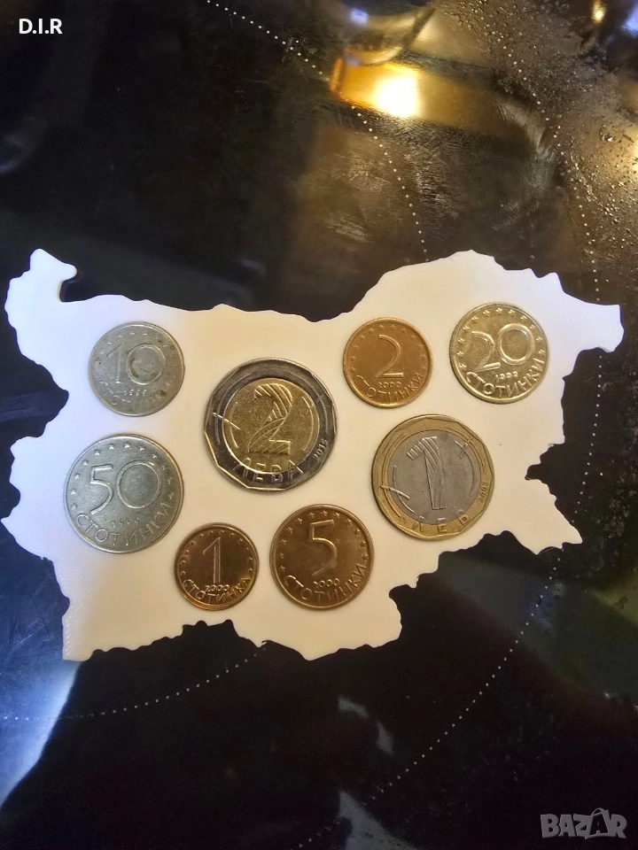  сувенир или колекционерски комплект на Български монети , снимка 1