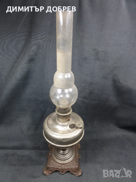 СТАРА РЕТРО НАСТОЛНА ГАЗЕНА ЛАМПА R. DITMAR WIEN, снимка 1