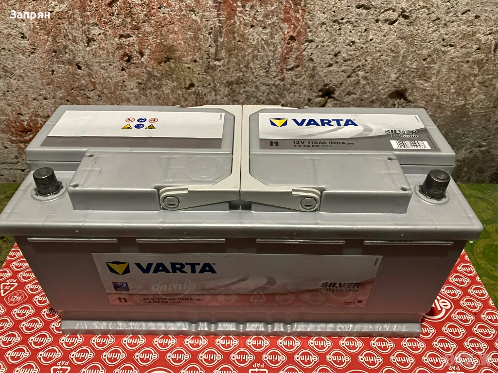Акумулатор Варта/Varta Silver L1 110 амп/ч с гаранция, снимка 1