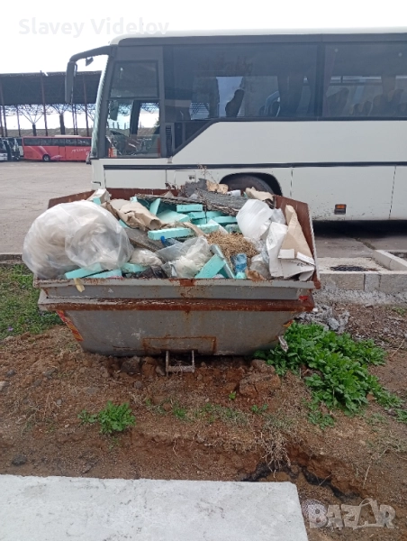 Контейнер за строителни отпадъци--4кубика, снимка 1