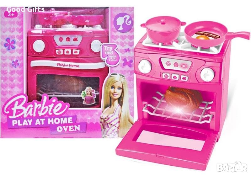 Барби готварска печка със звук и светлина, снимка 1
