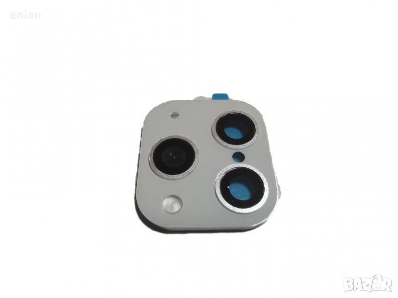 Протектор за камера за iPhone X XS с визия на 11 Pro / черен, бял, снимка 1