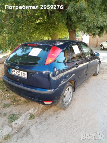 Форд фокус 1.6 Бензин -газ 2002г, снимка 1