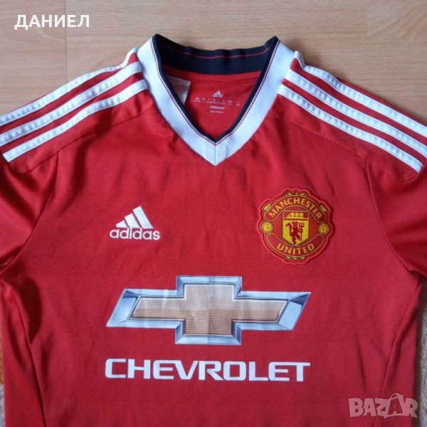 Оригинална Детска тениска Adidas climacool Manchester United раэмер 13-14 години , снимка 1