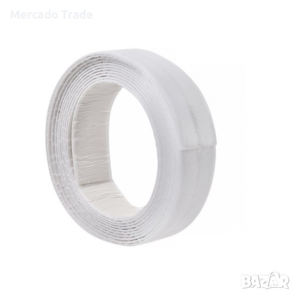 Самозалепваща лента Mercado Trade, За уплътняване на фуги, Бяла в ...