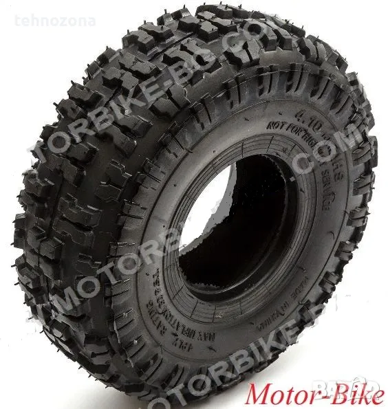 Гума външна за мини ATV 4 цола, AWINA ATV/QUAD 4.10-4 4PR TT, снимка 1