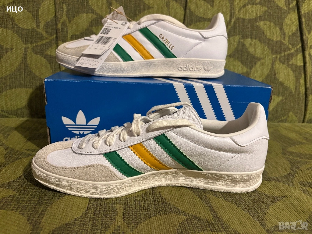 Нови Мъжки маратонки Adidas Gazelle Indoor, снимка 1