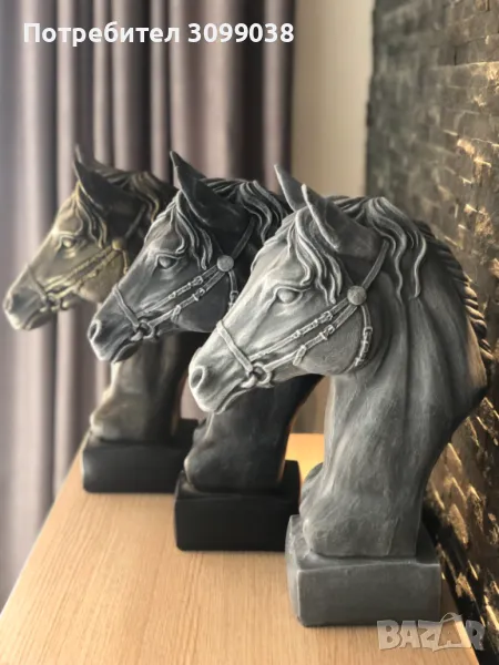 Статуи Конска Глава от бетон (ПРОМОЦИЯ) , снимка 1
