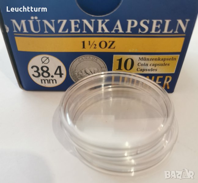 капсули за монети от 1 1/2 унций , снимка 1