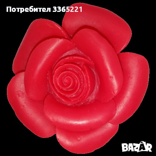  Сапун в форма на роза., снимка 1