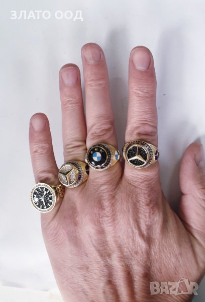 Мъжки златни пръстени, снимка 1