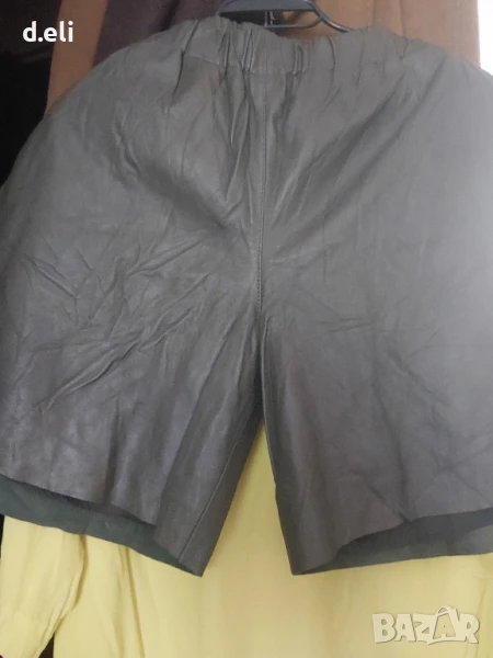 Moss Copenhagen Size L Lambsleather Къси панталони от кожа , снимка 1
