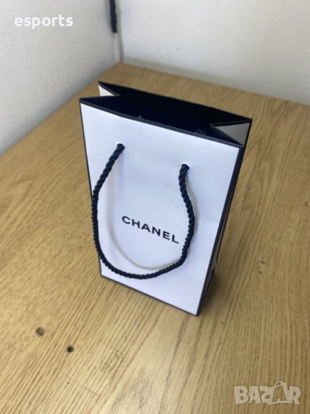 Автентична бутикова Шанелподаръчна торба 18 x 10 cm gift bag , снимка 1