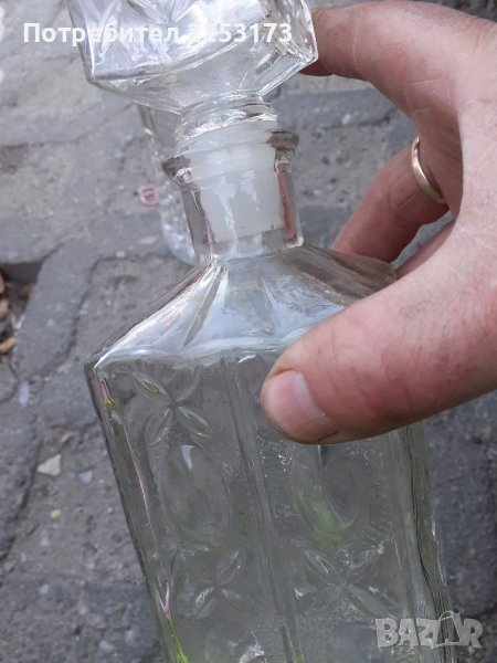 Стъклени гарафи лот, снимка 1